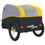 Fahrradanhänger aus schwarzem und gelbem Eisen 45 kg von , Fahrradanhänger - Ref: Foro24-94127, Preis: 78,35 €, Rabatt: %