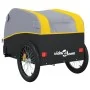 Remolque para bicicleta hierro negro y amarillo 45 kg de , Remolques para bicicletas - Ref: Foro24-94127, Precio: 77,16 €, De...