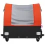 Fahrradanhänger aus schwarzem und orangefarbenem Eisen 45 kg von , Fahrradanhänger - Ref: Foro24-94131, Preis: 79,64 €, Rabat...