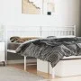 Cabecero de metal blanco 180 cm de , Cabeceros y pies de cama - Ref: Foro24-373776, Precio: 33,37 €, Descuento: %