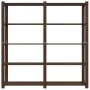 5-stöckiges Bücherregal aus massivem Kiefernholz braun 170x38x170 cm von , Industrieregale - Ref: Foro24-373395, Preis: 98,51...