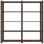 5-stöckiges Bücherregal aus massivem Kiefernholz braun 170x38x170 cm von , Industrieregale - Ref: Foro24-373395, Preis: 105,7...