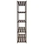 5-stöckiges Bücherregal aus massivem Kiefernholz braun 170x38x170 cm von , Industrieregale - Ref: Foro24-373395, Preis: 98,51...