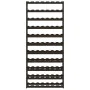 Weinregal für 77 Flaschen massives Zirbenholz schwarz von , Weinregale - Ref: Foro24-373405, Preis: 77,21 €, Rabatt: %