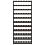 Weinregal für 77 Flaschen massives Zirbenholz schwarz von , Weinregale - Ref: Foro24-373405, Preis: 96,20 €, Rabatt: %