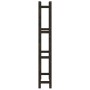 Solid black pine wood wine rack for 77 bottles by , Wine racks - Ref: Foro24-373405, Price: 96,20 €, Discount: %