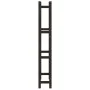 Solid black pine wood wine rack for 77 bottles by , Wine racks - Ref: Foro24-373405, Price: 77,21 €, Discount: %