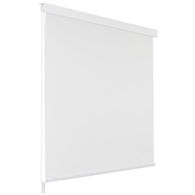 Persiana enrollable de ducha 160x240 cm blanco