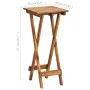Pflanzenständer aus massivem Akazienholz, 30 x 30 x 67 cm von , Topfständer - Ref: Foro24-46559, Preis: 38,08 €, Rabatt: %