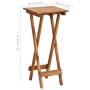 Pflanzenständer aus massivem Akazienholz, 30 x 30 x 67 cm von , Topfständer - Ref: Foro24-46559, Preis: 39,10 €, Rabatt: %
