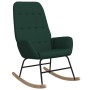 Dark Green Fabric Rocking Chair by , Rocking chairs - Ref: Foro24-341258, Price: 125,05 €, Discount: %