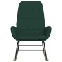 Dark Green Fabric Rocking Chair by , Rocking chairs - Ref: Foro24-341258, Price: 123,66 €, Discount: %