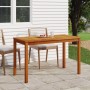 Mesa de jardín madera maciza de acacia 110x55x67 cm de , Mesas de jardín - Ref: Foro24-319718, Precio: 132,25 €, Descuento: %
