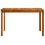 Mesa de jardín madera maciza de acacia 110x55x67 cm de , Mesas de jardín - Ref: Foro24-319718, Precio: 132,25 €, Descuento: %