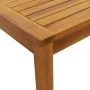 Solid acacia wood garden table 110x55x67 cm by , Garden tables - Ref: Foro24-319718, Price: 126,43 €, Discount: %
