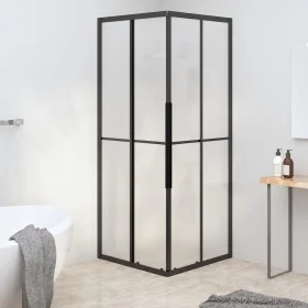 Cabina de ducha ESG esmerilado negro 70x70x180 cm by , shower doors - Ref: Foro24-151855, Price: 242,46 €, Discount: %