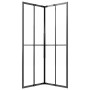 Schwarze mattierte ESG-Duschkabine 70x70x180 cm von , Duschtüren - Ref: Foro24-151855, Preis: 245,92 €, Rabatt: %