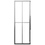 Cabina de ducha ESG esmerilado negro 70x70x180 cm de , Puertas de ducha - Ref: Foro24-151855, Precio: 255,09 €, Descuento: %