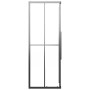 Schwarze mattierte ESG-Duschkabine 70x70x180 cm von , Duschtüren - Ref: Foro24-151855, Preis: 245,92 €, Rabatt: %