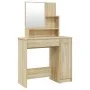 Juego de tocador color roble Sonoma 86,5x35x136 cm de , Tocadores para dormitorios - Ref: Foro24-3114149, Precio: 114,77 €, D...