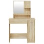 Juego de tocador color roble Sonoma 86,5x35x136 cm de , Tocadores para dormitorios - Ref: Foro24-3114149, Precio: 120,41 €, D...