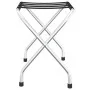 Soporte para maletas negro y plateado 56x40x49 cm de , Portaequipajes y soportes para maletas - Ref: Foro24-153076, Precio: 4...