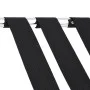 Black and silver suitcase support 56x40x49 cm by , Luggage racks and suitcase holders - Ref: Foro24-153076, Price: 42,70 €, D...