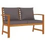 Juego comedor de jardín 4 pzas con cojines madera maciza acacia de , Conjuntos de jardín - Ref: Foro24-3154979, Precio: 474,0...