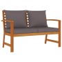 Juego comedor de jardín 4 pzas con cojines madera maciza acacia von , Gartensets - Ref: Foro24-3154979, Preis: 483,93 €, Raba...