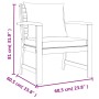 Juego comedor de jardín 4 pzas con cojines madera maciza acacia von , Gartensets - Ref: Foro24-3154979, Preis: 483,93 €, Raba...