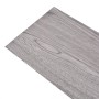 Non-self-adhesive floor planks PVC dark gray 5.26 m² 2 mm by vidaXL, Floors and carpets - Ref: Foro24-245168, Price: 65,63 €,...