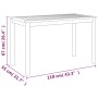 4-teiliges Garten-Esszimmerset mit Kissen aus massivem Akazienholz von , Gartensets - Ref: Foro24-3154963, Preis: 573,24 €, R...