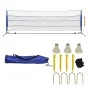 Badminton net with ruffles 500x155 cm by vidaXL, badminton nets - Ref: Foro24-91308, Price: 61,13 €, Discount: %