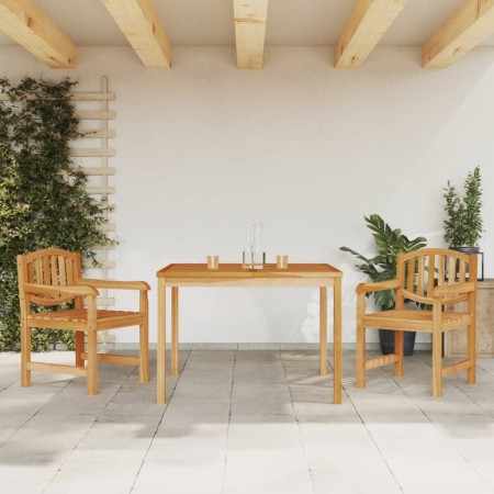 Juego de comedor para jardín 3 pzas madera maciza de teca by , Garden sets - Ref: Foro24-3157925, Price: 470,01 €, Discount: %