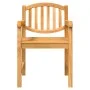 Juego de comedor para jardín 3 pzas madera maciza de teca by , Garden sets - Ref: Foro24-3157925, Price: 473,55 €, Discount: %