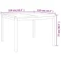 Juego de comedor para jardín 5 piezas madera maciza de teca de , Conjuntos de jardín - Ref: Foro24-3157912, Precio: 795,35 €,...