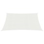 White HDPE sail awning 160 g/m² 2.5x3.5 m by , Umbrellas - Ref: Foro24-311233, Price: 29,46 €, Discount: %
