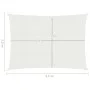 Weiße HDPE-Segelmarkise 160 g/m² 2,5 x 3,5 m von , Sonnenschirme - Ref: Foro24-311233, Preis: 29,04 €, Rabatt: %