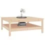 Couchtisch aus massivem Kiefernholz, 100 x 100 x 40 cm von , Couchtisch - Ref: Foro24-814294, Preis: 111,38 €, Rabatt: %
