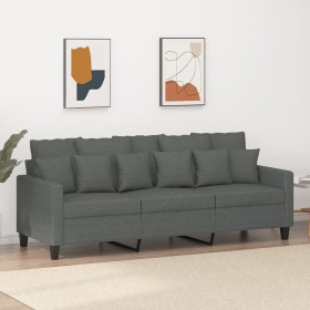 3-Sitzer-Sofa aus dunkelgrauem Stoff, 180 cm von , Sofas - Ref: Foro24-359276, Preis: 258,17 €, Rabatt: %