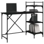 Escritorio para ordenador con estantes negro 120x47x109 cm de , Escritorios - Ref: Foro24-836213, Precio: 69,21 €, Descuento: %
