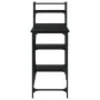 Escritorio para ordenador con estantes negro 120x47x109 cm de , Escritorios - Ref: Foro24-836213, Precio: 69,21 €, Descuento: %
