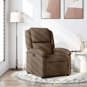 Brown Fabric Recliner by , Armchairs - Ref: Foro24-371755, Price: 200,69 €, Discount: %