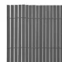 Grauer doppelseitiger Gartenzaun 90x300 cm von vidaXL, Zaunpaneele - Ref: Foro24-43626, Preis: 41,09 €, Rabatt: %