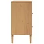 SENJA Sideboard Rattanoptik braunes Kiefernholz 80x40x80 cm von , Sideboards - Ref: Foro24-358019, Preis: 93,57 €, Rabatt: %