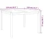 Juego de comedor para jardín 5 piezas madera maciza de teca de , Conjuntos de jardín - Ref: Foro24-3157926, Precio: 698,65 €,...