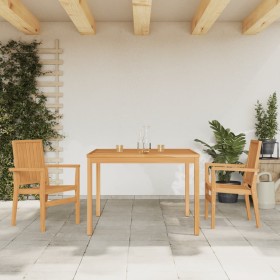 Garden dining set 3 pieces solid teak wood by , Garden sets - Ref: Foro24-3157911, Price: 540,11 €, Discount: %