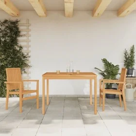 Garden dining set 3 pieces solid teak wood by , Garden sets - Ref: Foro24-3157911, Price: 516,83 €, Discount: %