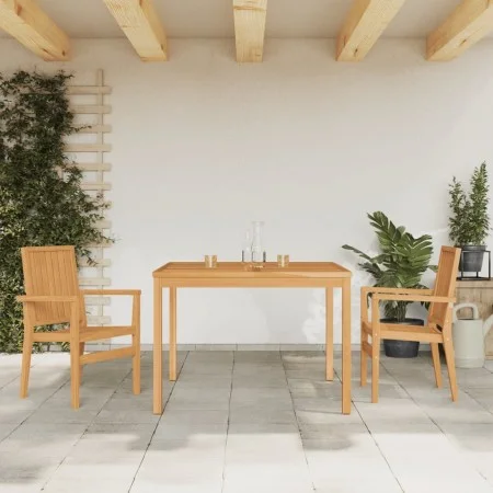 Juego de comedor para jardín 3 pzas madera maciza de teca de , Conjuntos de jardín - Ref: Foro24-3157911, Precio: 517,23 €, D...