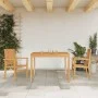 Juego de comedor para jardín 3 pzas madera maciza de teca de , Conjuntos de jardín - Ref: Foro24-3157911, Precio: 517,23 €, D...